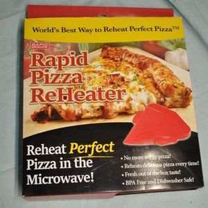 rapid pizza reheater NEW IN BOX never used	rapid brands (17)